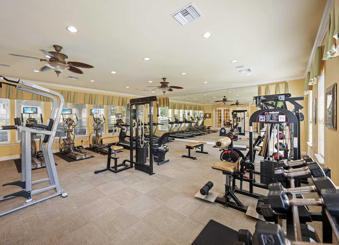Fully equipped fitness centre