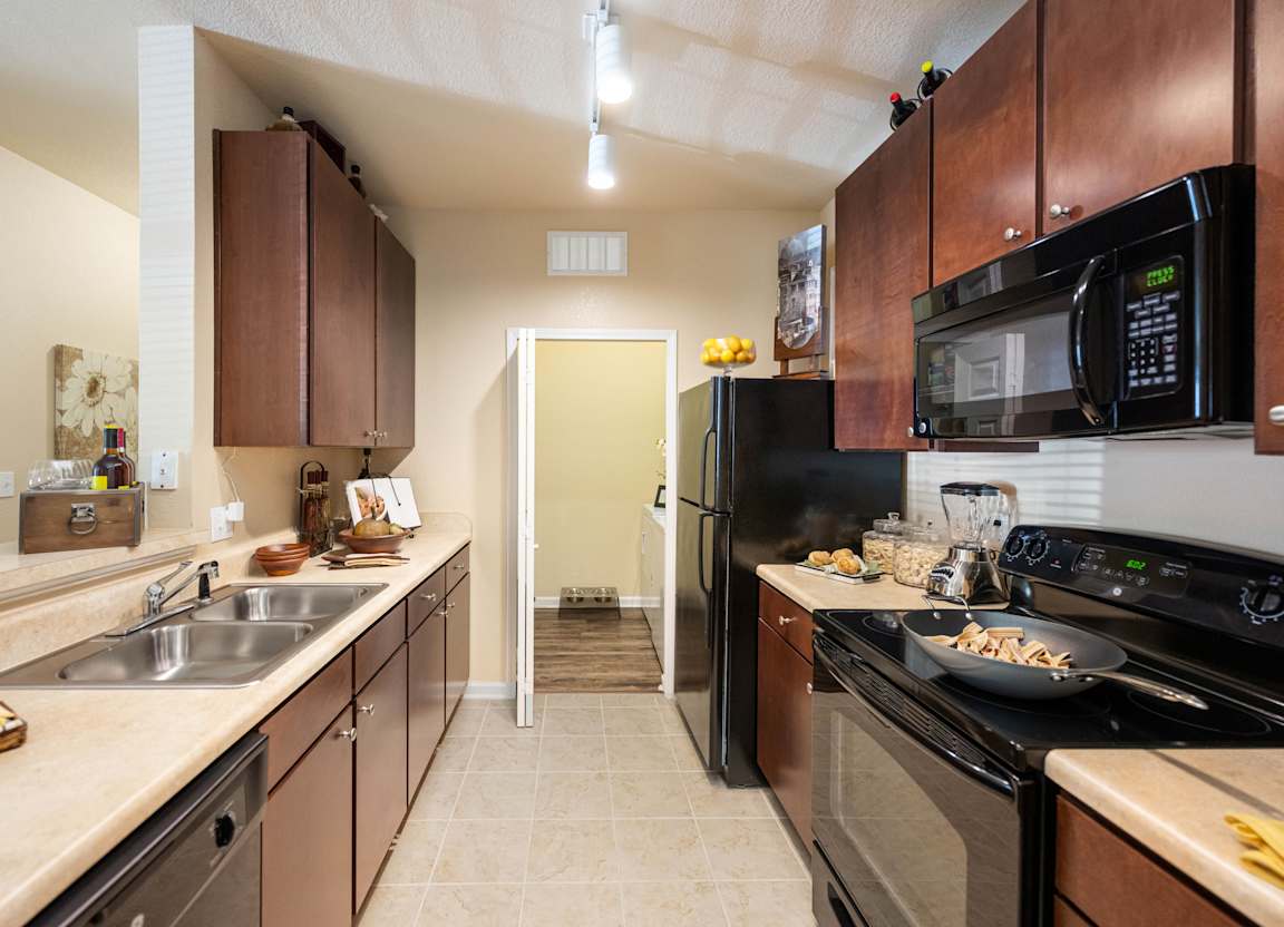 Fully equipped kitchen