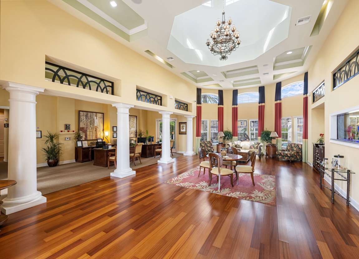 Clubhouse grand lobby
